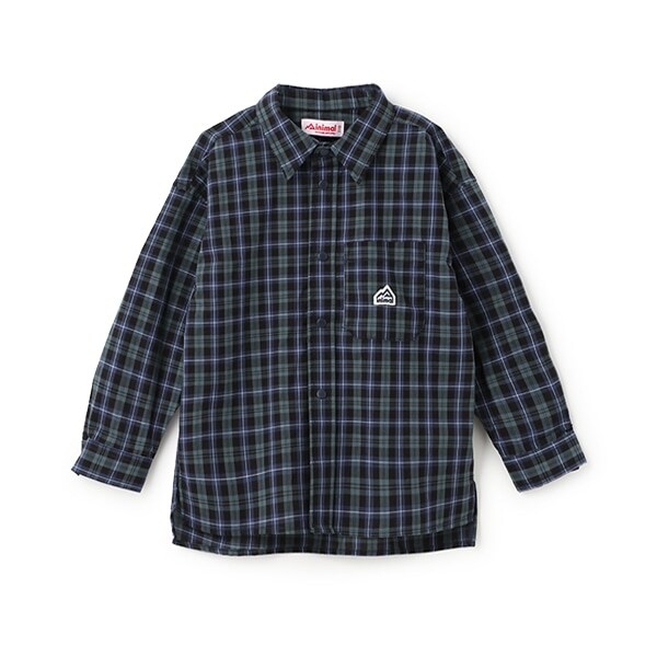 先染めロングスリーブシャツ