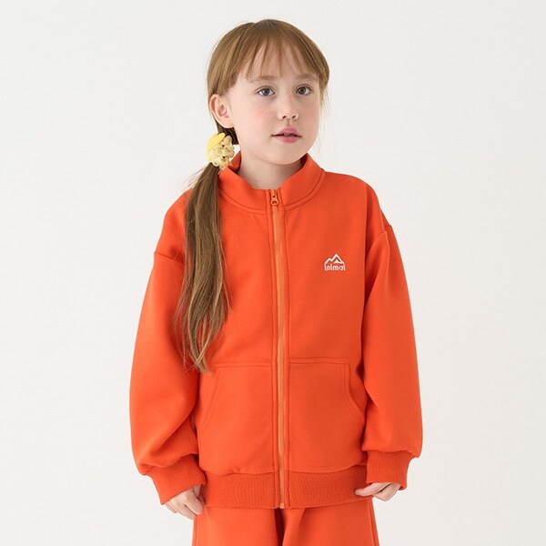 【撥水】ポンチZIPスタンドカラー