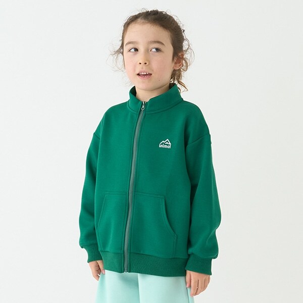 【撥水】ポンチZIPスタンドカラー