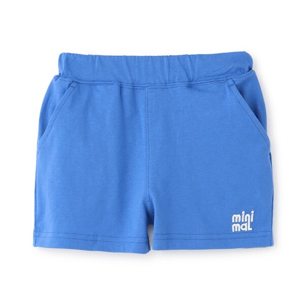 【防汚撥水】ワンポイント刺しゅう4分丈パンツ