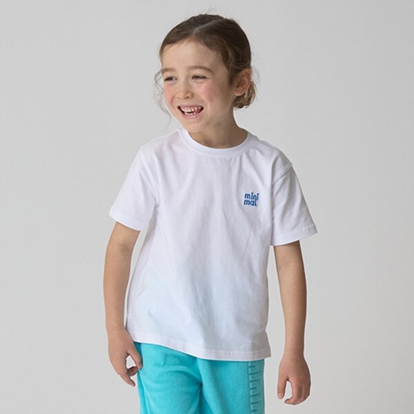 【防汚撥水】ワンポイント刺しゅうTシャツ