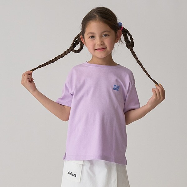 【防汚撥水】ワンポイント刺しゅうTシャツ