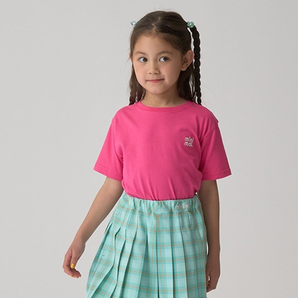 【防汚撥水】ワンポイント刺しゅうTシャツ