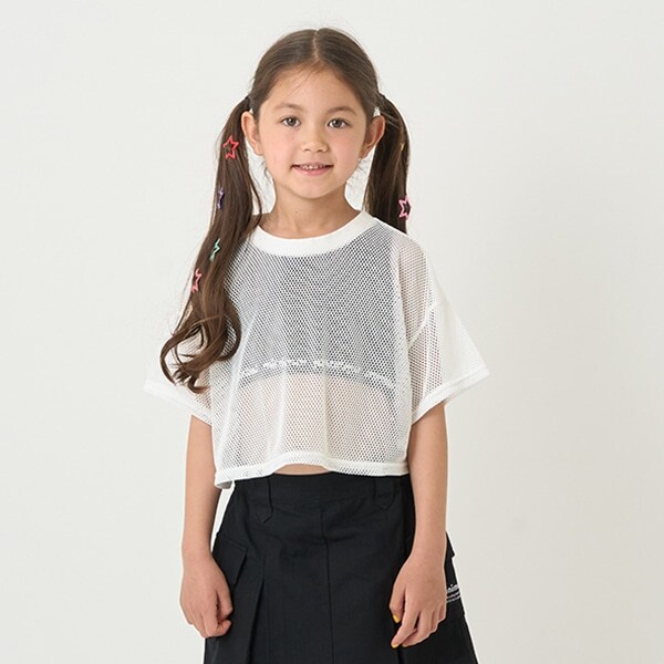 メッシュ＋短丈タンクトップセット