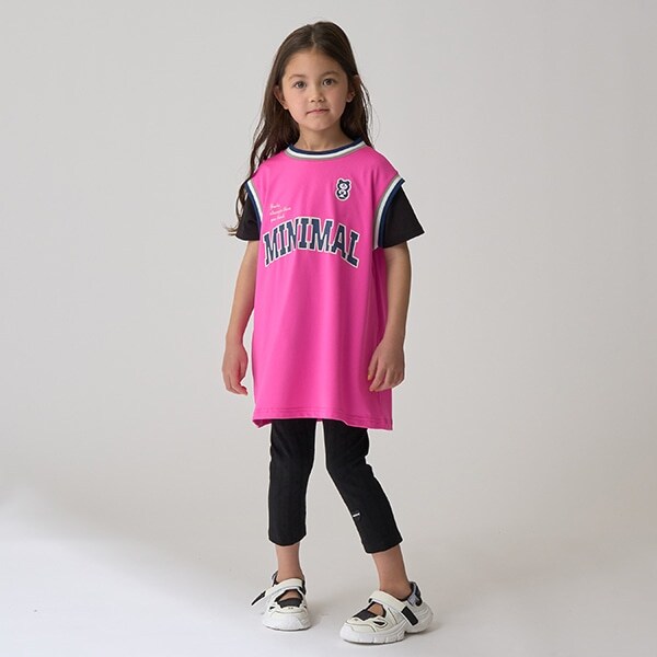 【速乾】メッシュミニワンピ