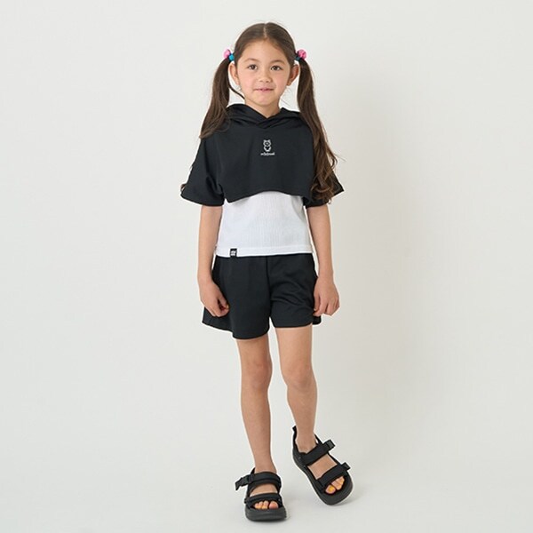 【吸水速乾】短丈パーカ＋タンクトップ＋パンツ３点set