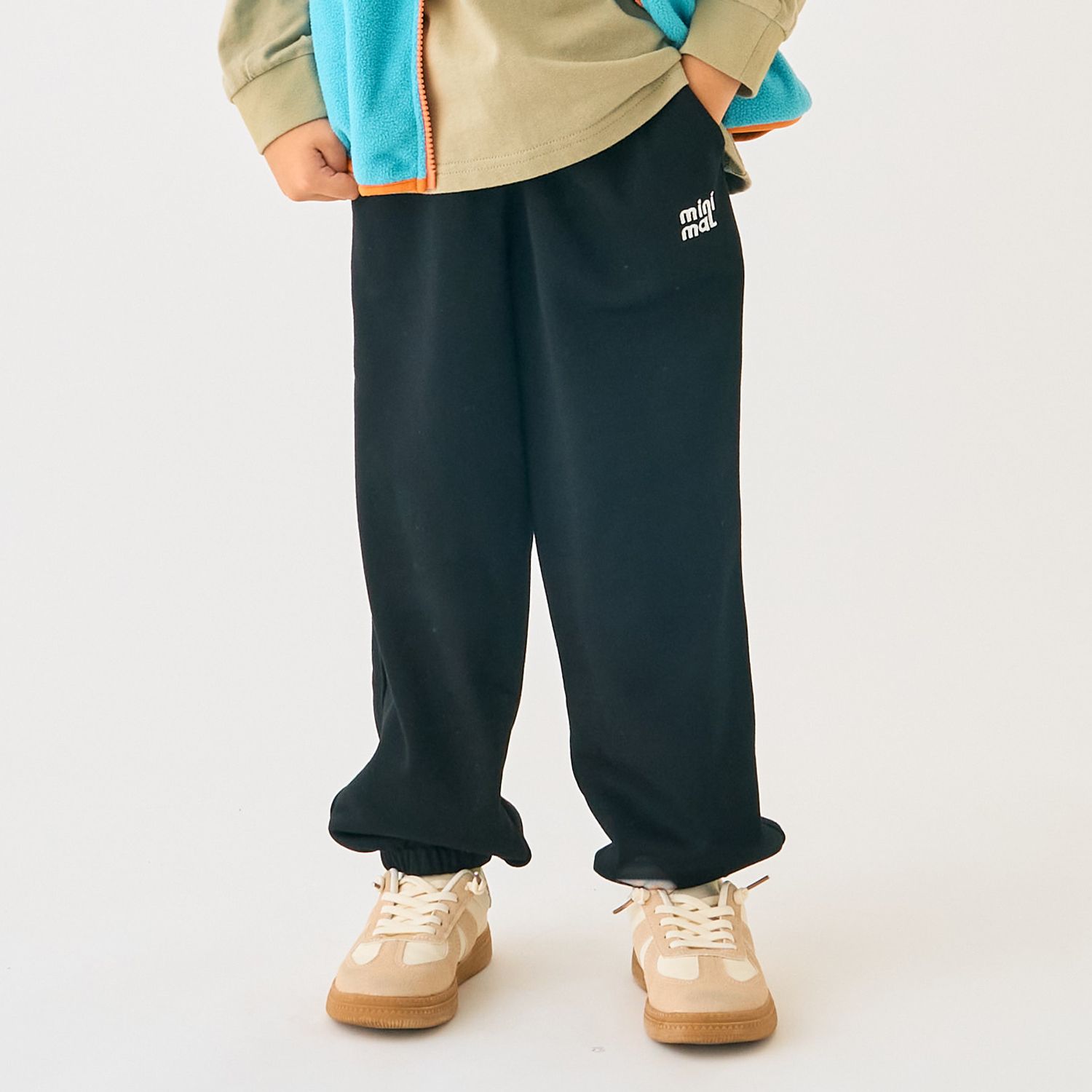 ワンポイント裏毛パンツ