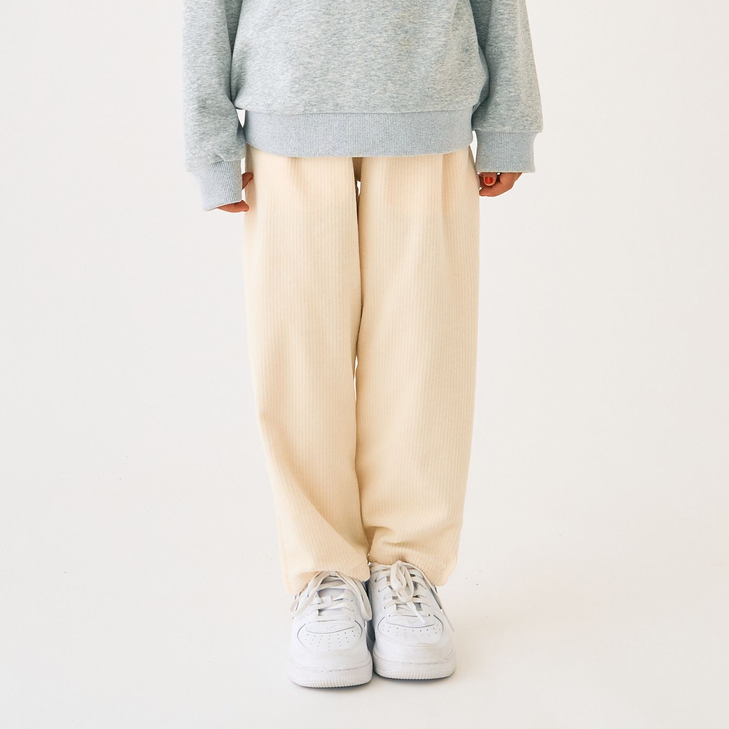 ニットコールパンツ