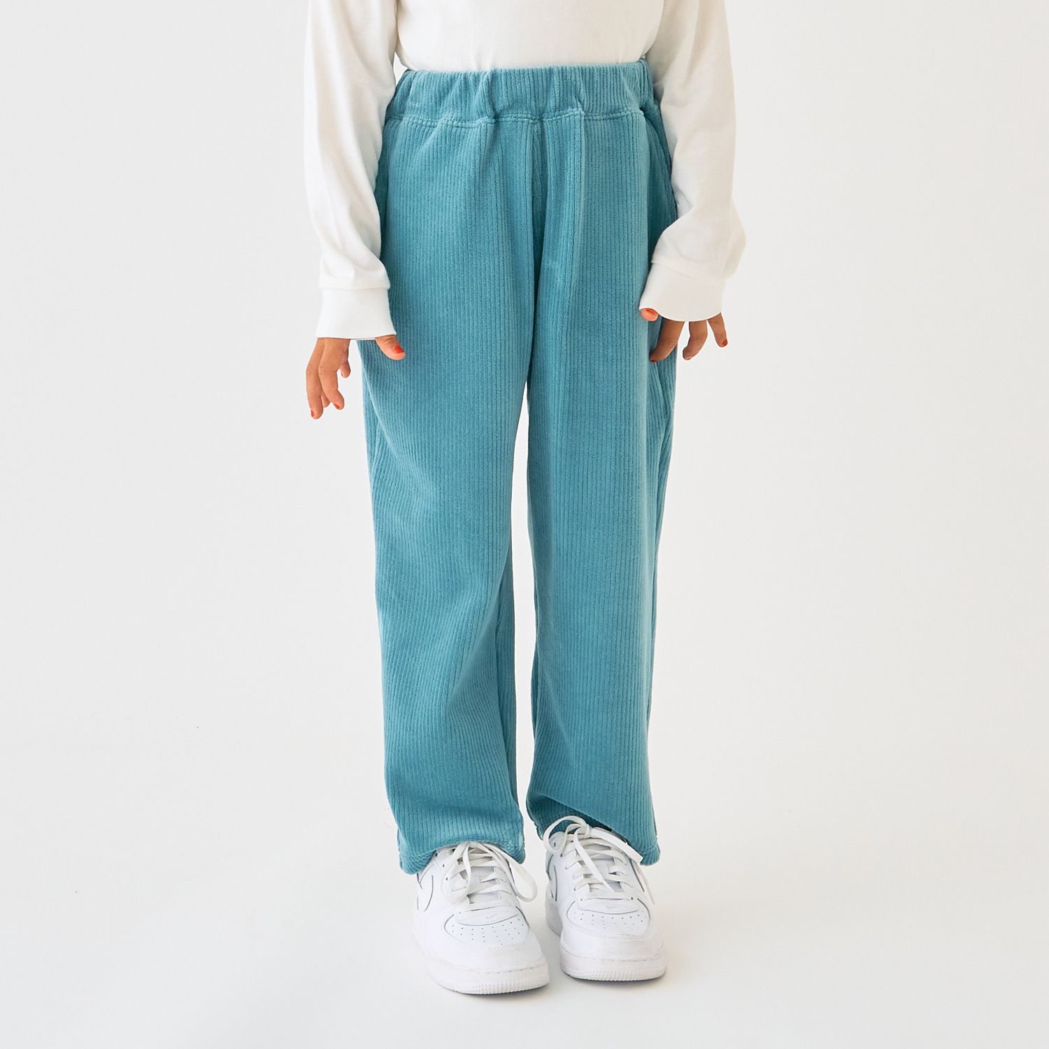 ニットコールパンツ