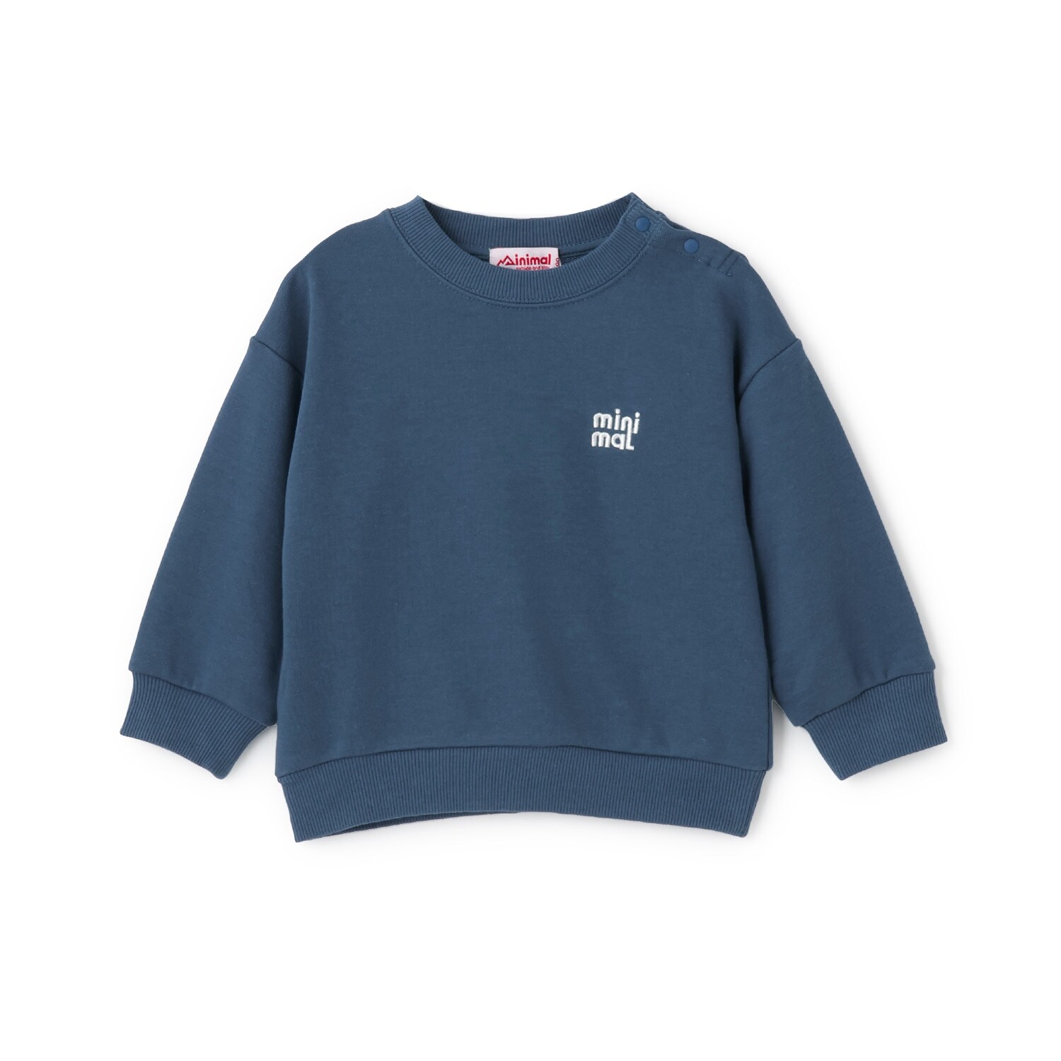 ワンポイント裏毛プルオーバー