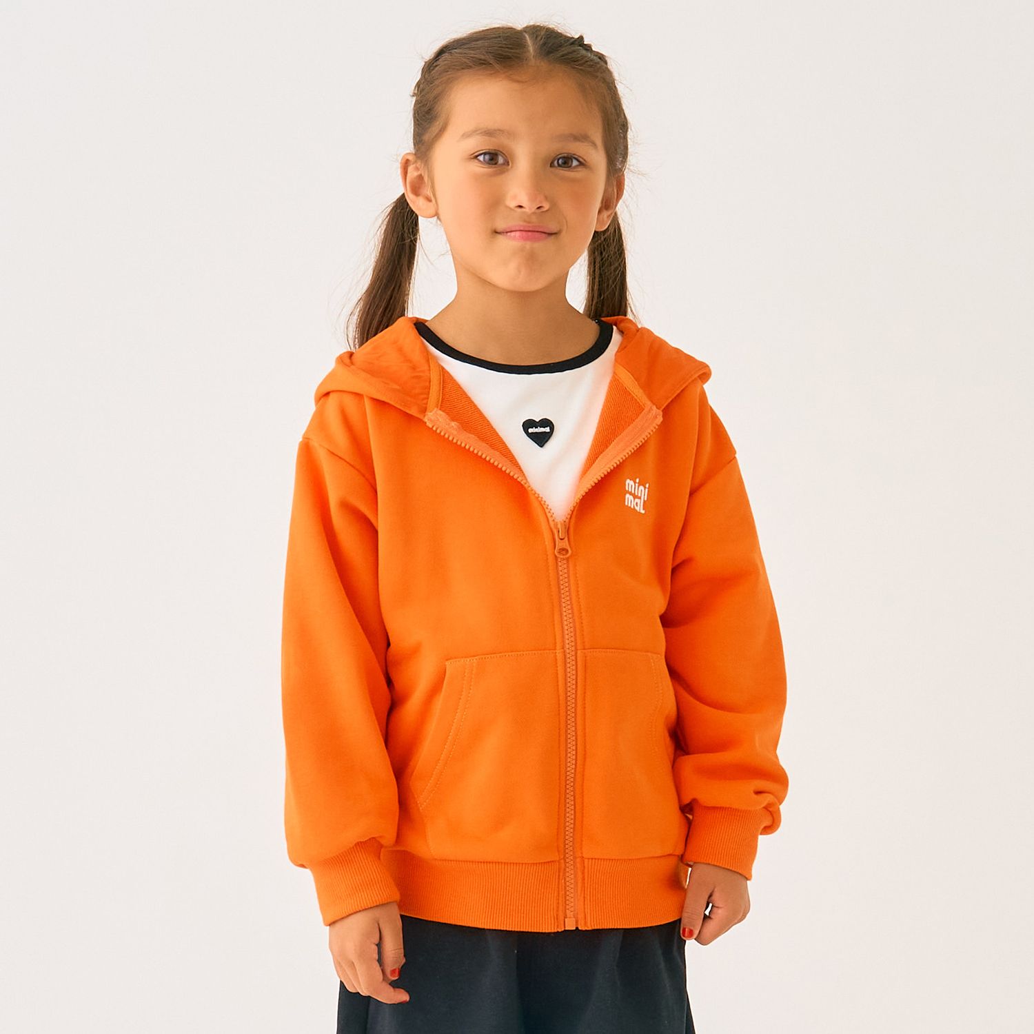 裏毛ZIPパーカー