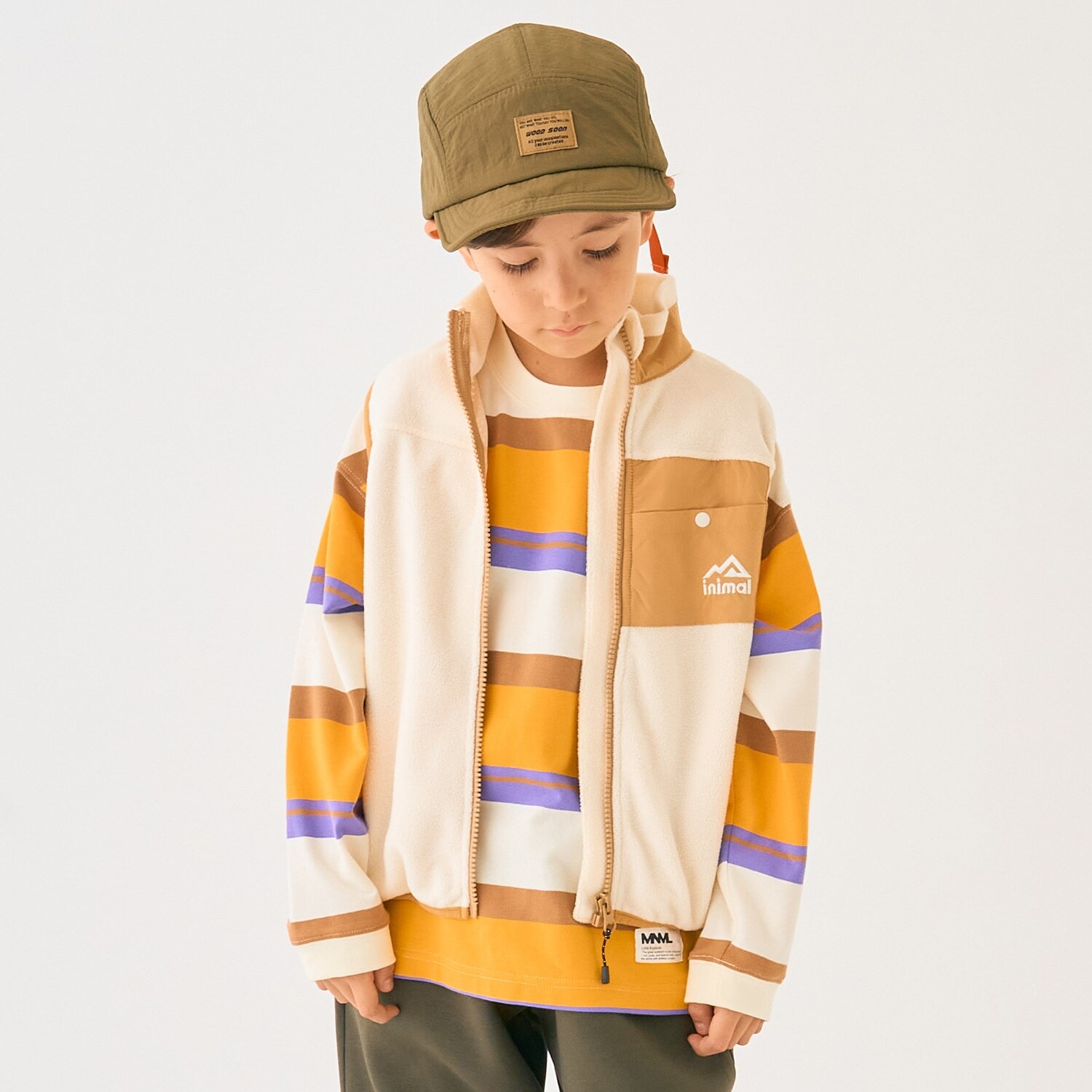 ボーダーロングＴシャツ