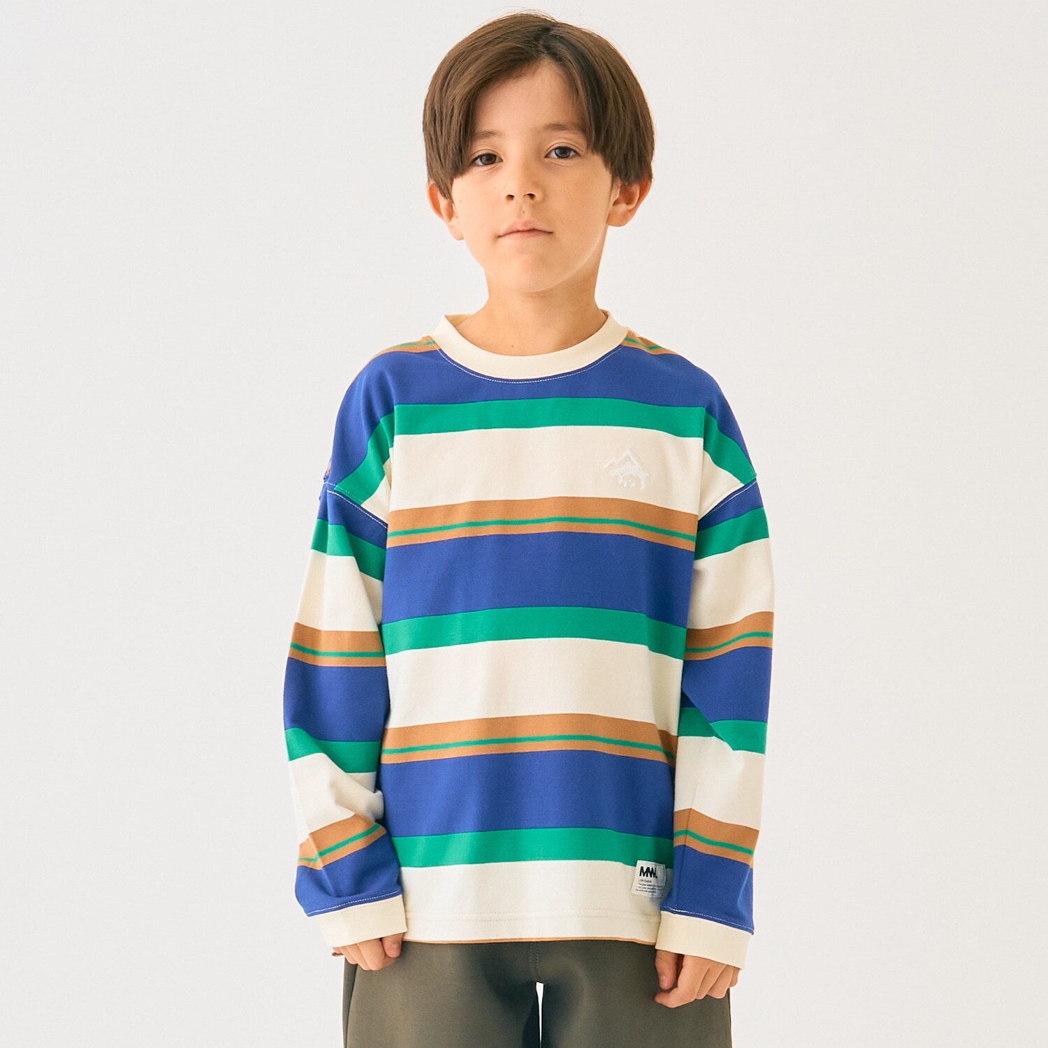 ボーダーロングＴシャツ