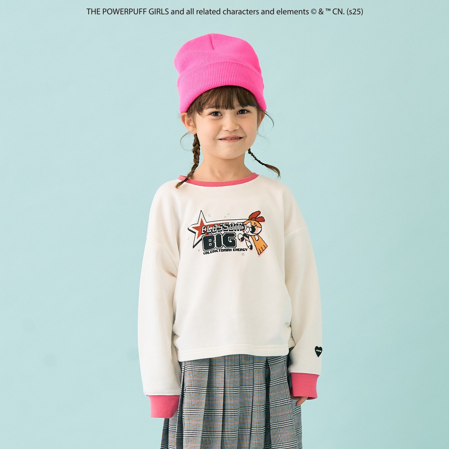 【防汚加工】【パワーパフ ガールズ】アソートキャラ裏毛