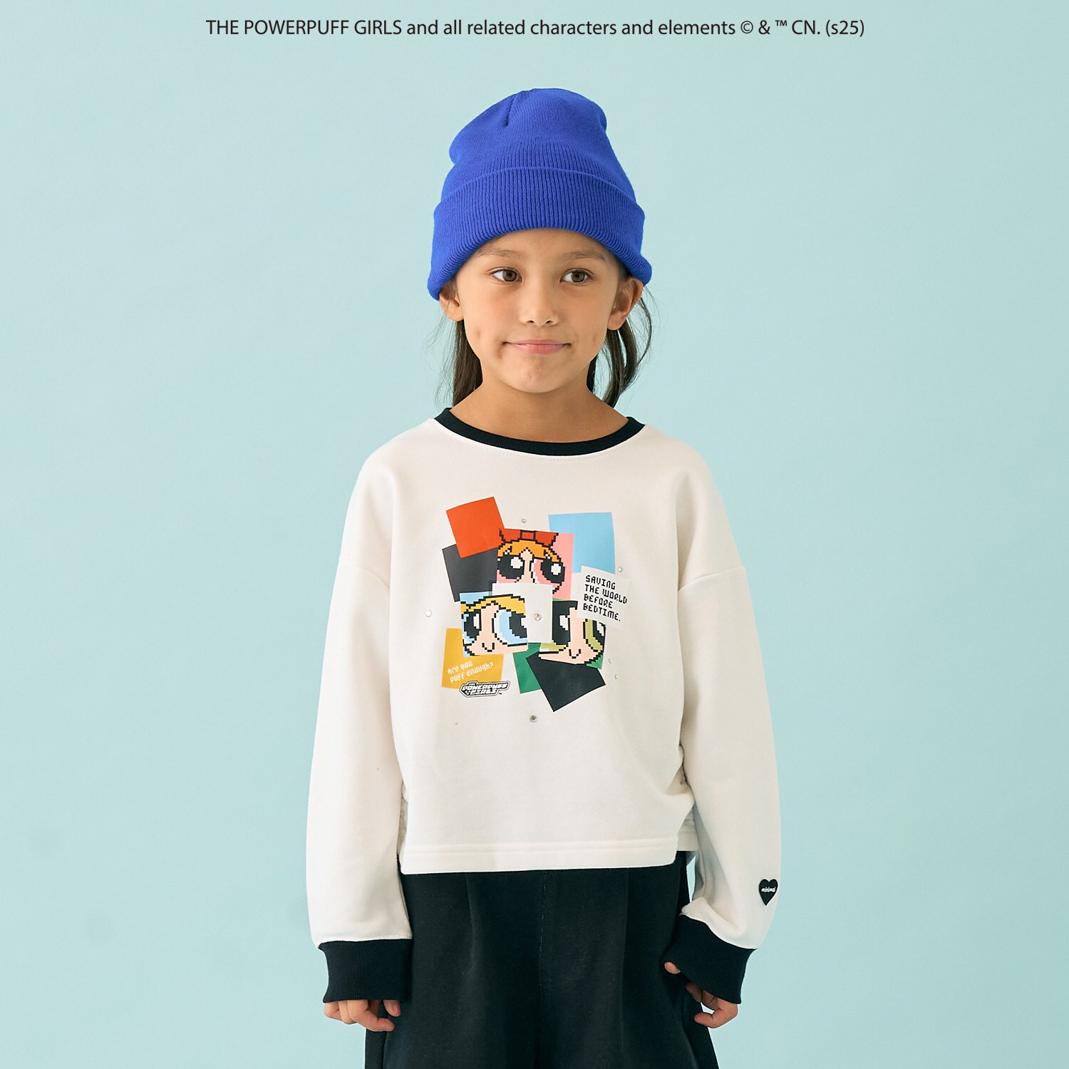 【防汚加工】【パワーパフ ガールズ】アソートキャラ裏毛