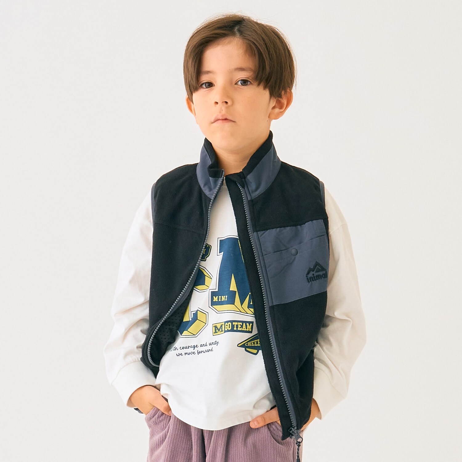 フリースベスト