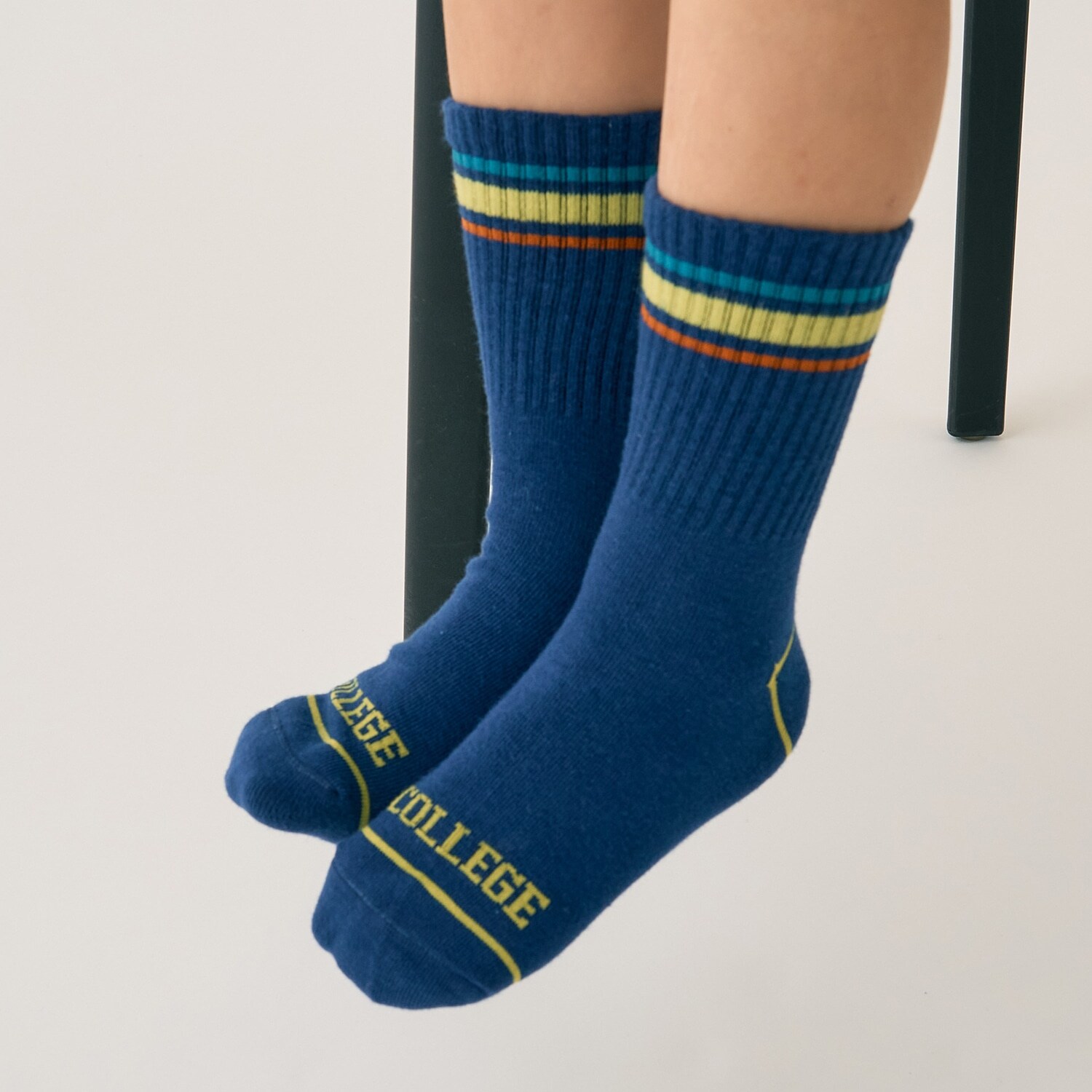 ラインクルーソックス