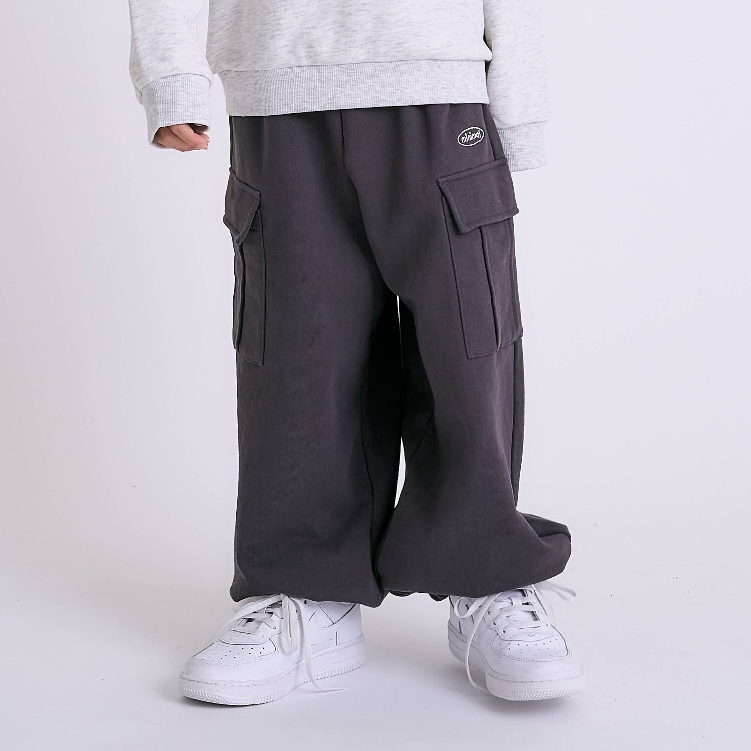 【裏起毛】【綿100】スウェットカーゴパンツ