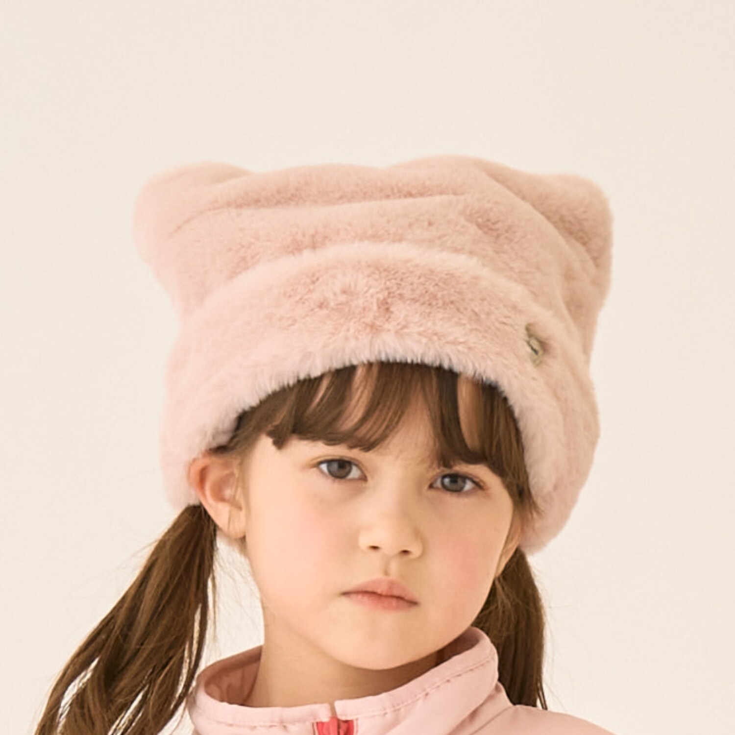 フェイクファーキャップ