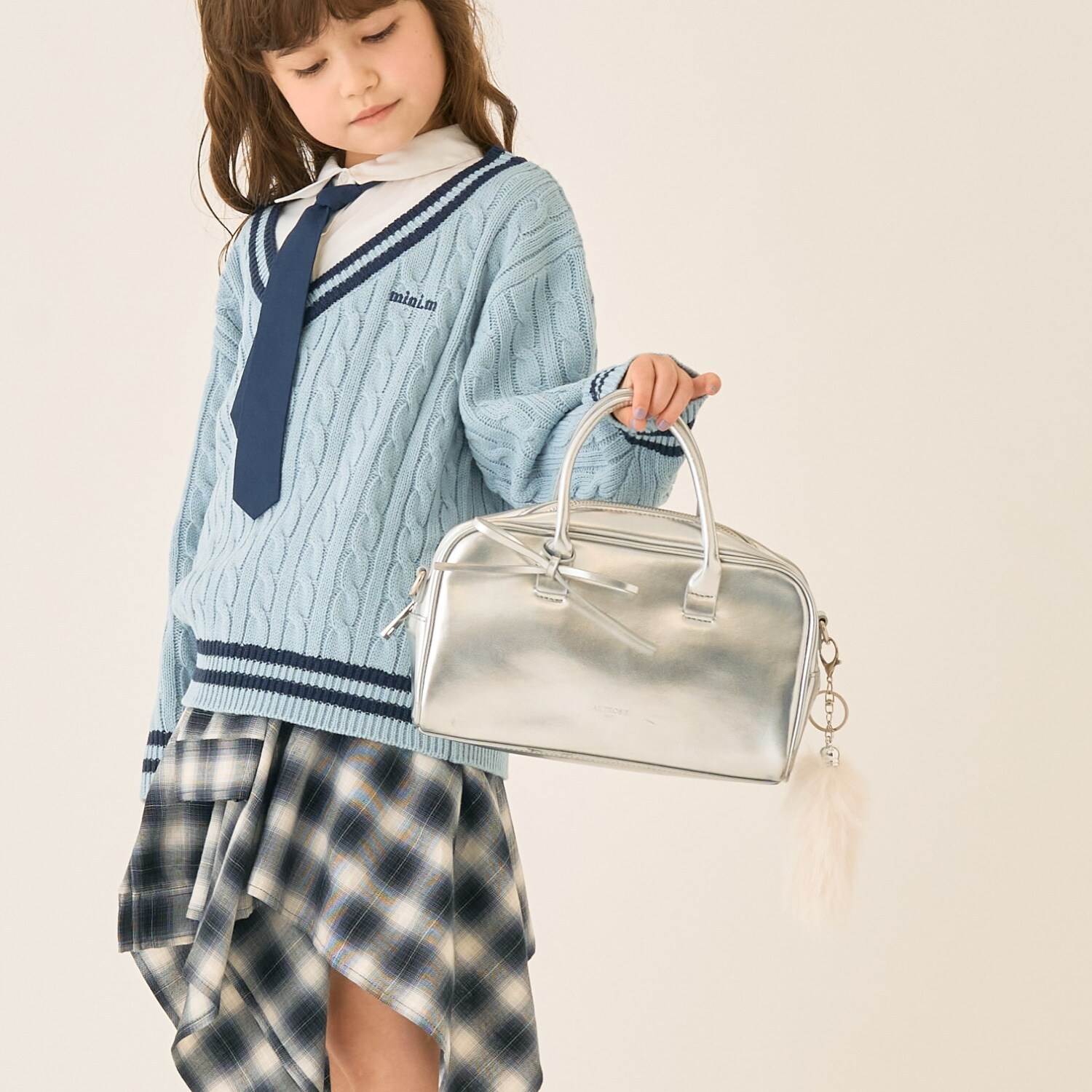 【2WAY】ミニボストン型ショルダーバッグ