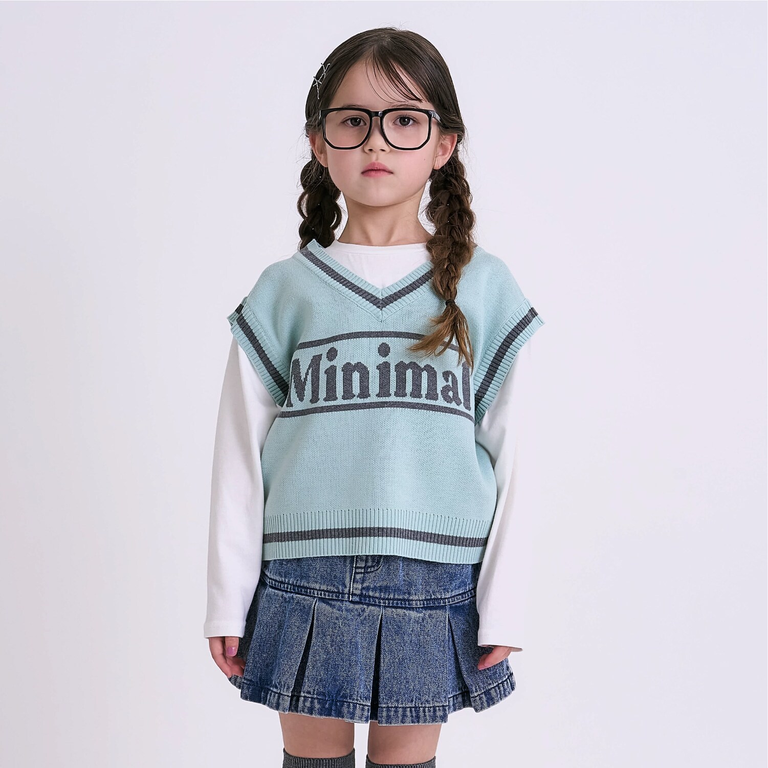 【アラエル】ベストレイヤードTシャツ