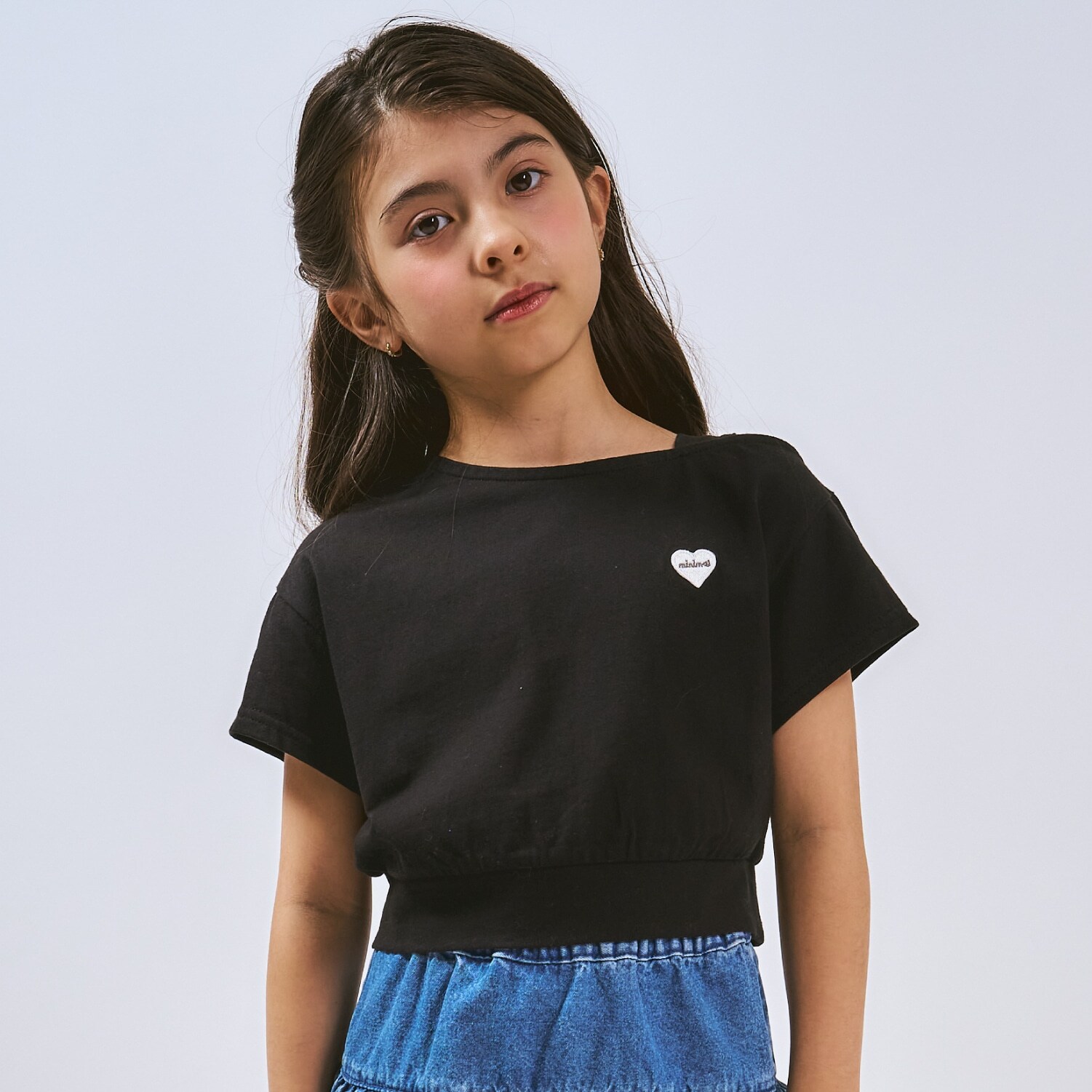 【綿100%】ワンショル半袖ロゴTシャツ