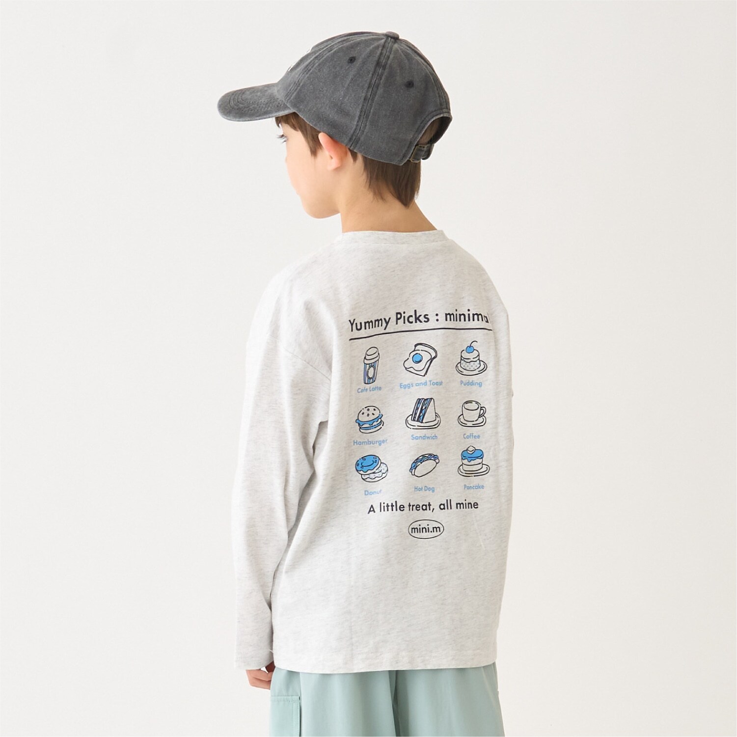 【綿100】【プチプラ】アソートグラフィック長袖Tシャツ