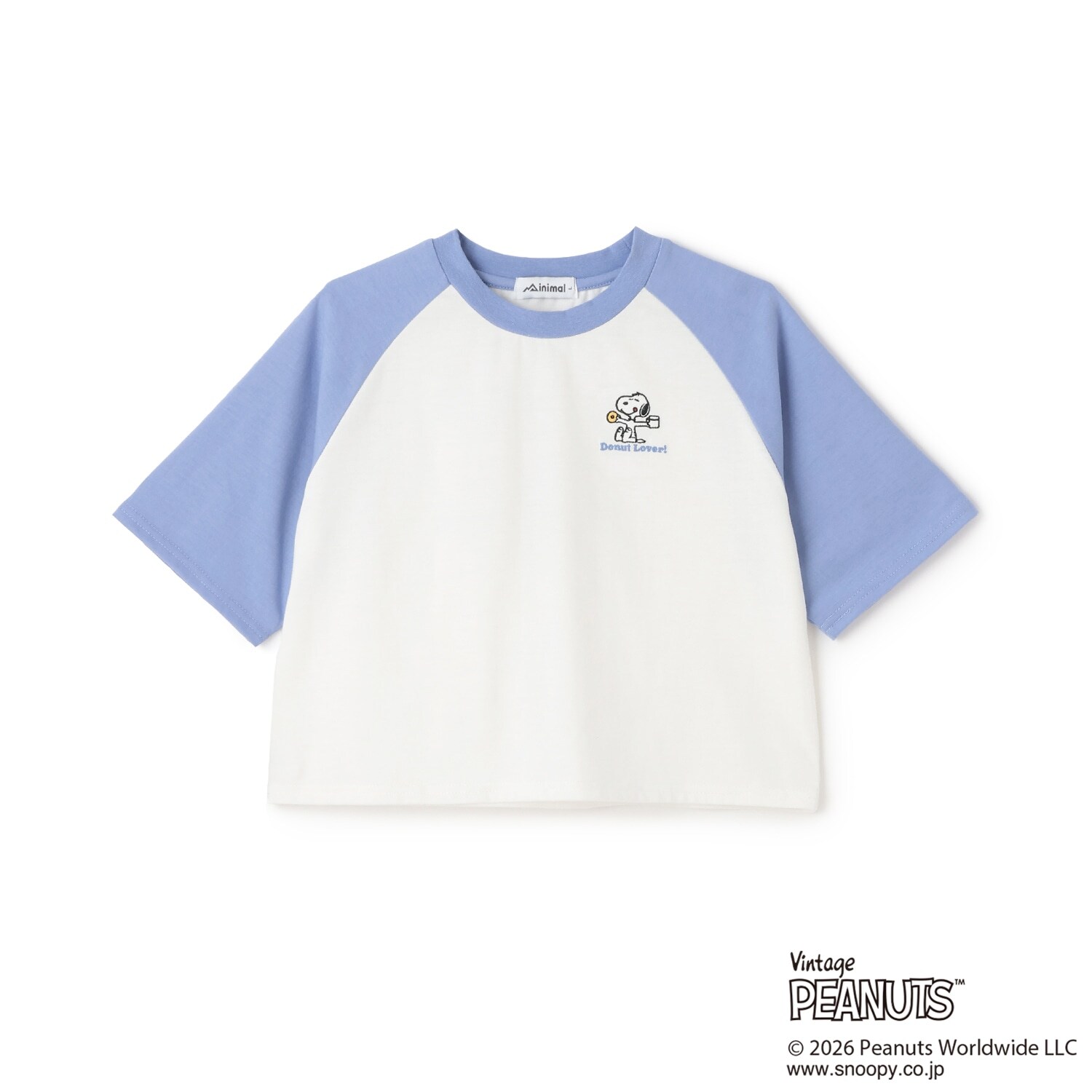 【SNOOPY】ラグランTシャツ