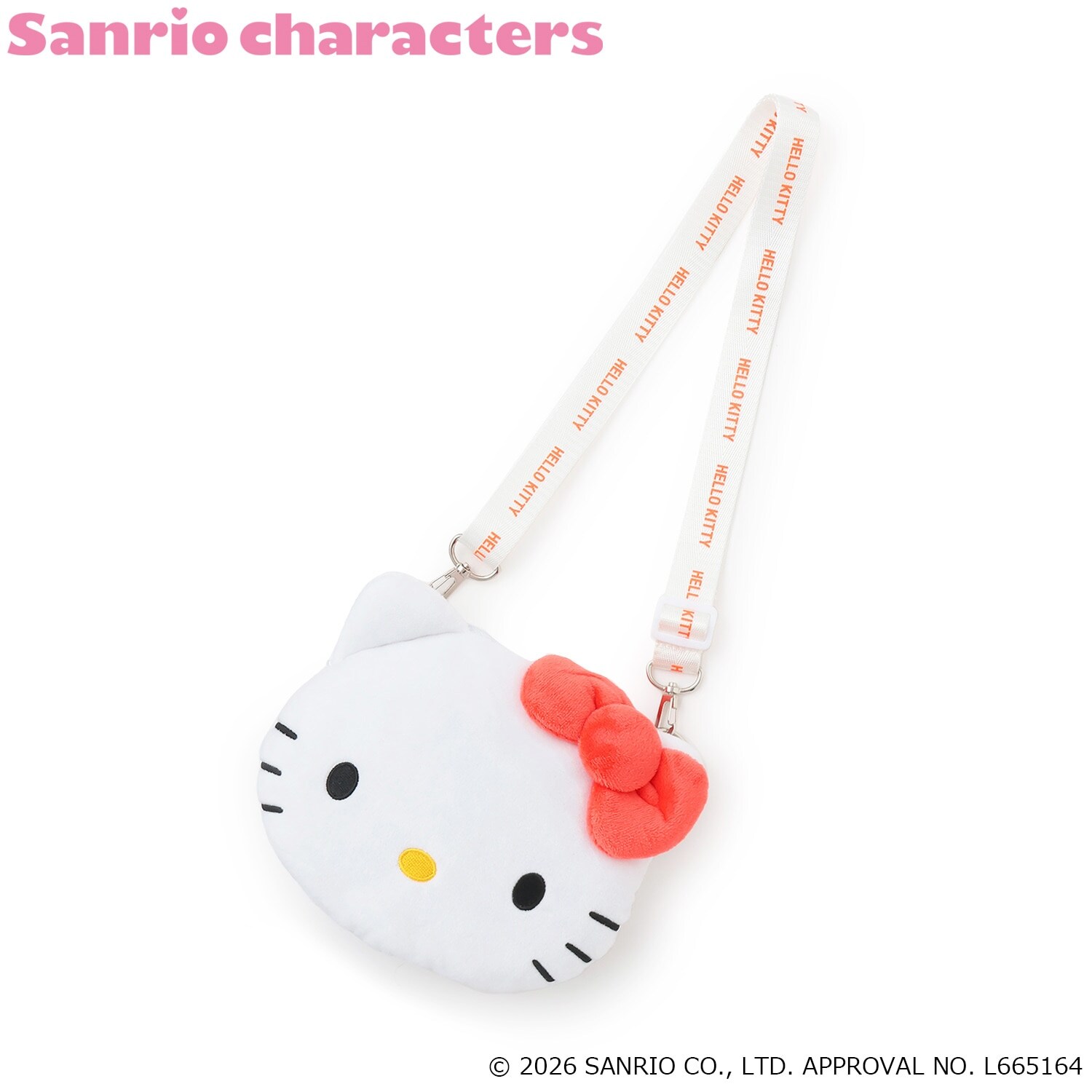 【サンリオキャラクターズ】フェイスショルダーバッグ