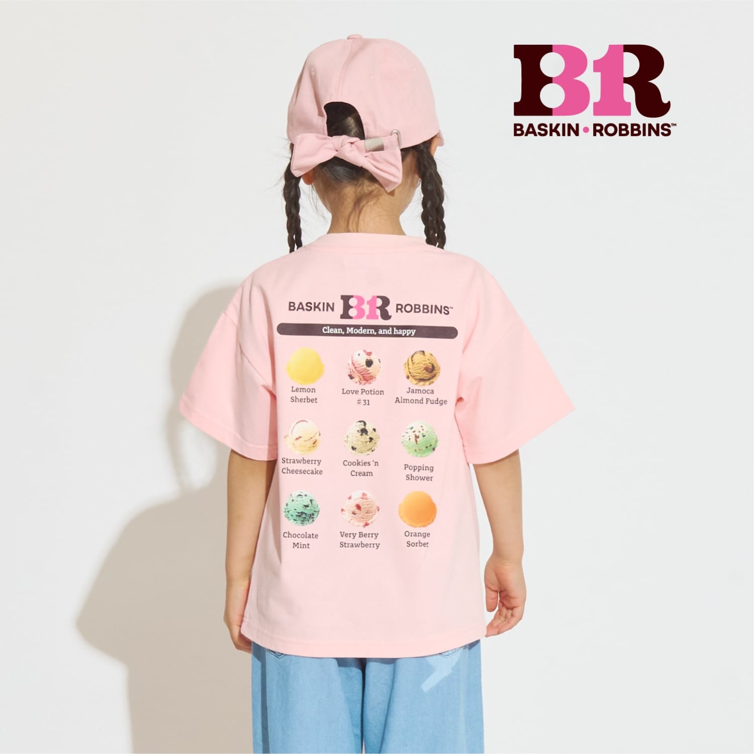 【サーティワン アイスクリーム】【接触冷感】バックプリントルーズ半袖Tシャツ