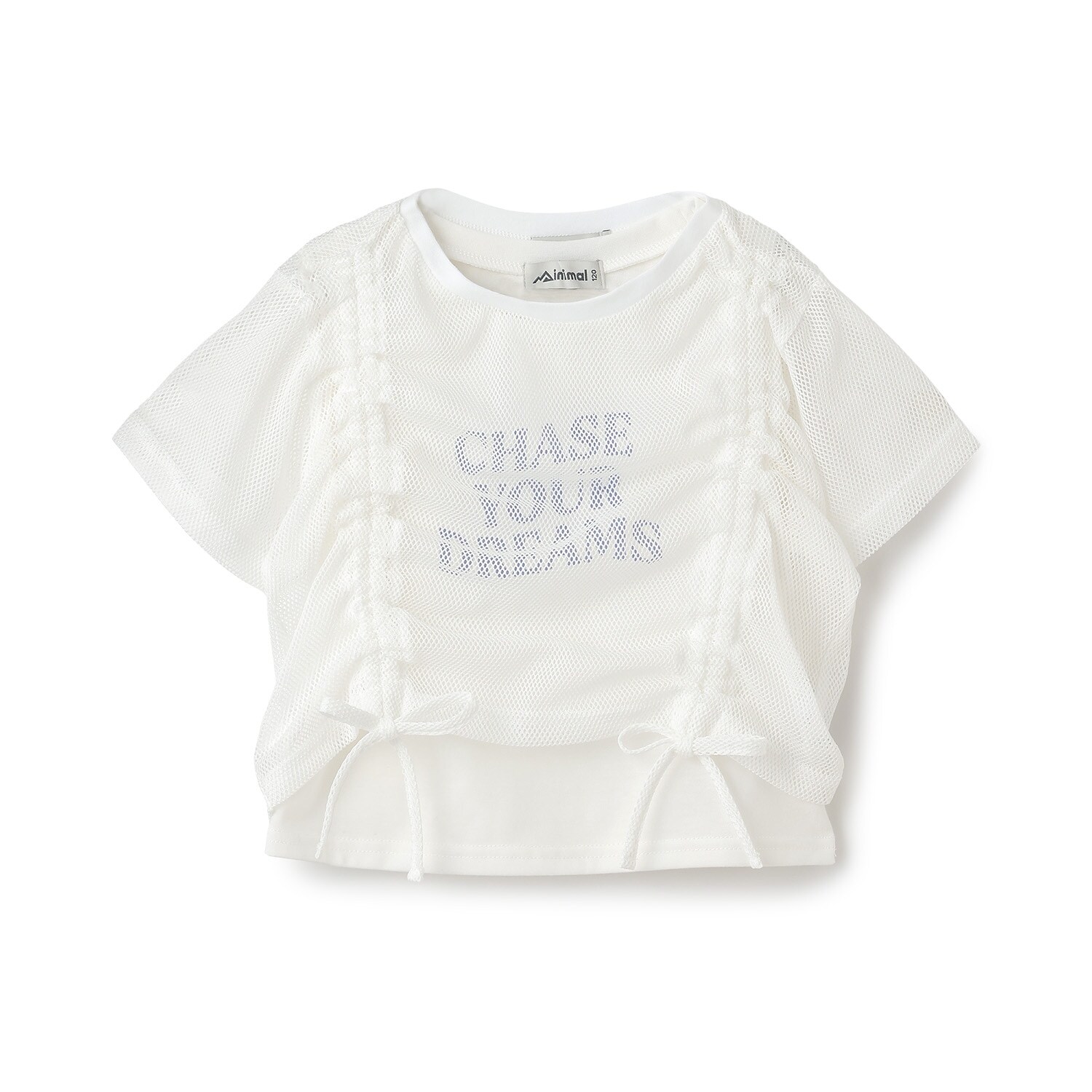 【インナーつき】メッシュドロスト半袖Tシャツ