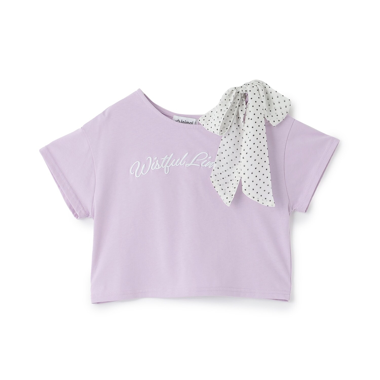 【リボン2WAY】ワンショルTシャツ