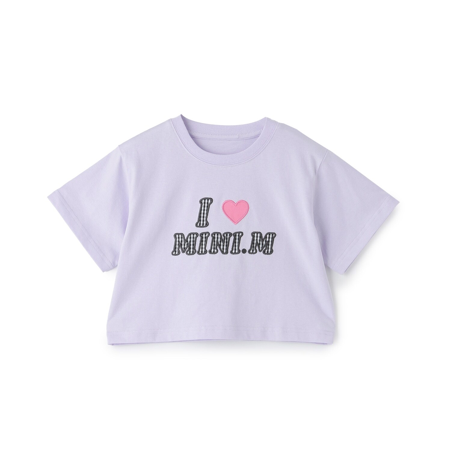 【綿100%】ロゴアソートクロップド半袖Tシャツ