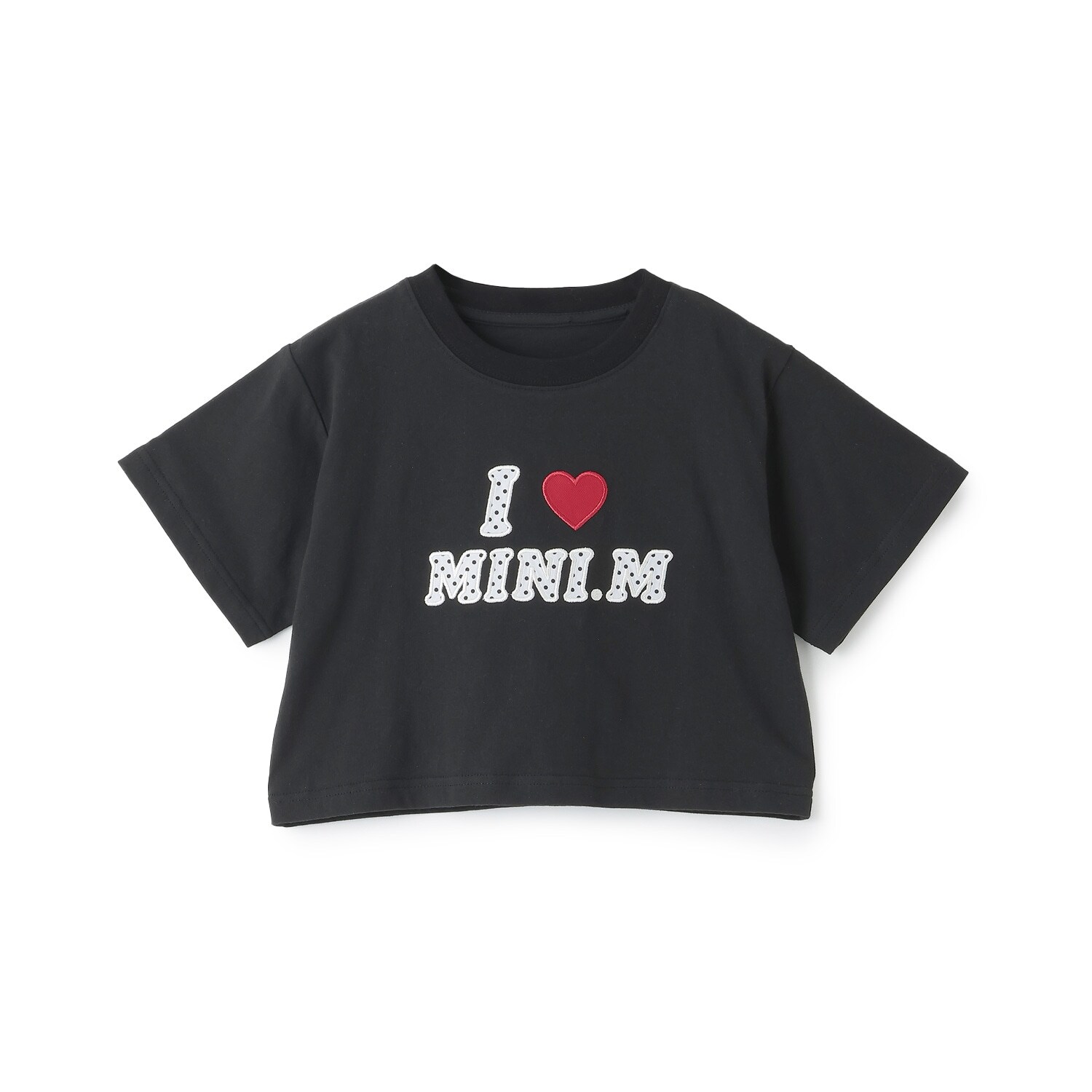 【綿100%】ロゴアソートクロップド半袖Tシャツ