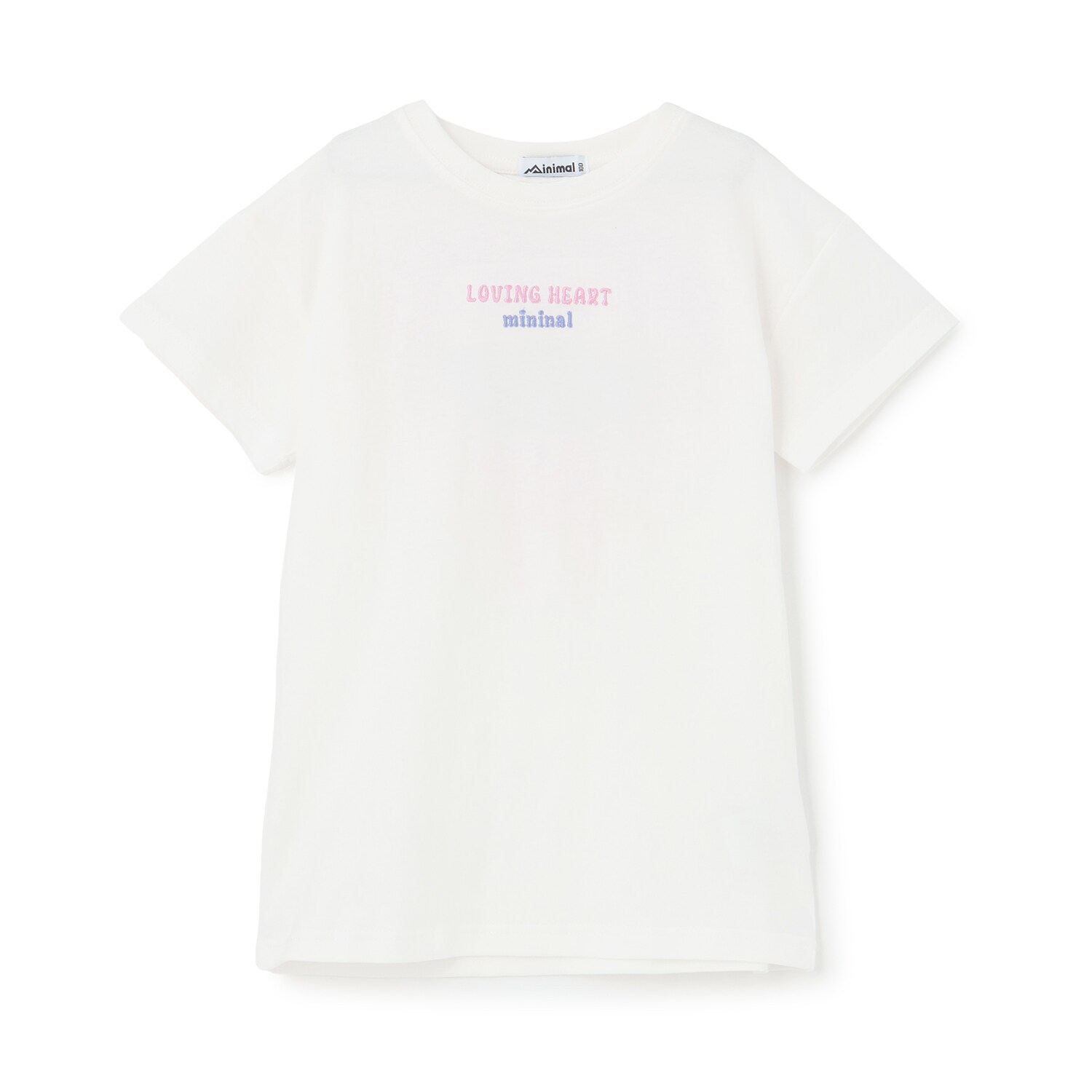 【綿100%】【プチプラ】バックハート半袖Tシャツワンピース