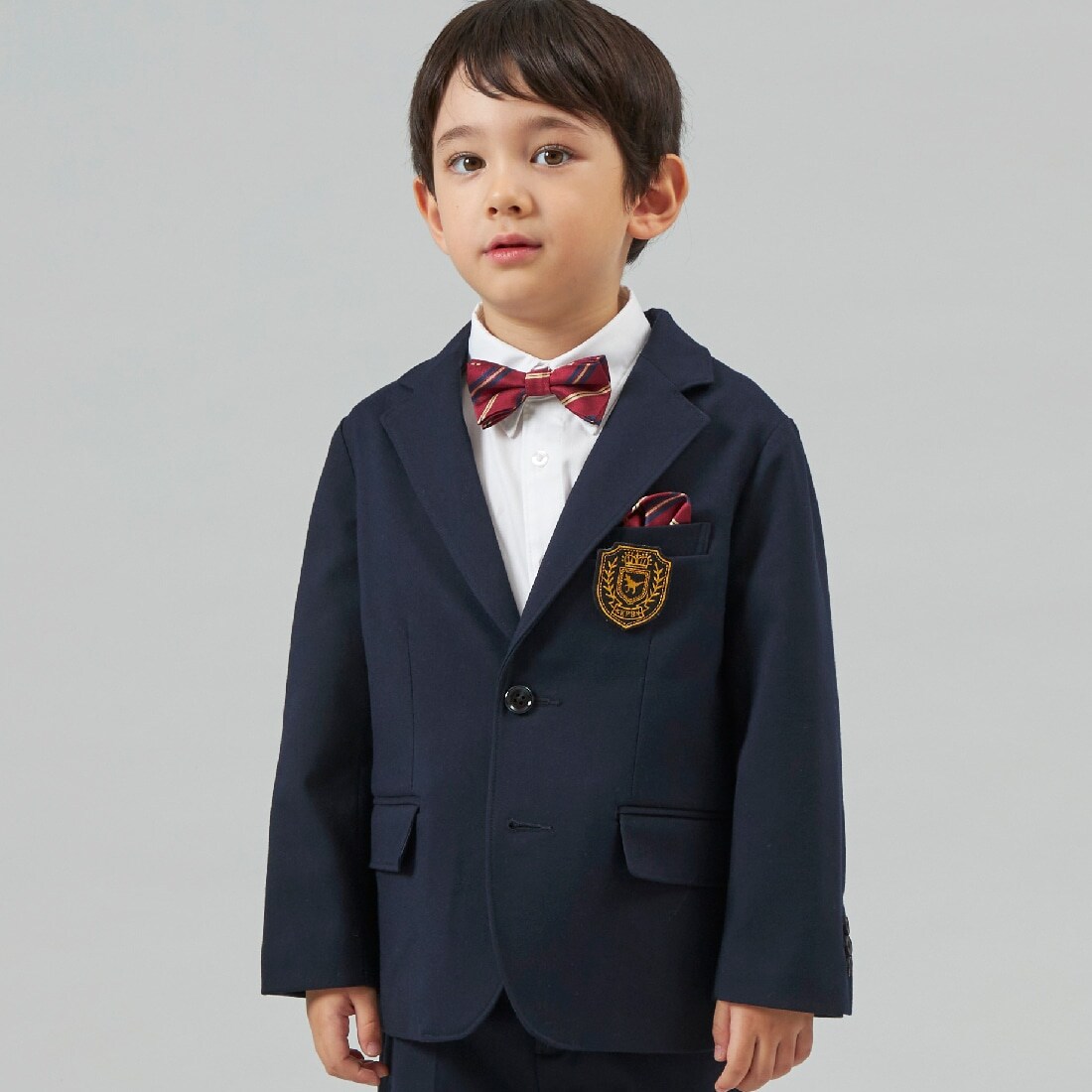 KPBOY(ケーピーボーイ)ツイルストレッチジャケット(110～130)