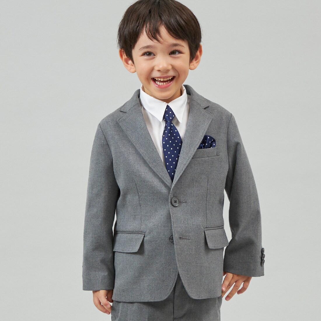 KPBOY(ケーピーボーイ)ツイルストレッチジャケット(110～130)