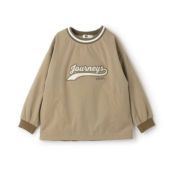 ナイロンストレッチプルオーバー