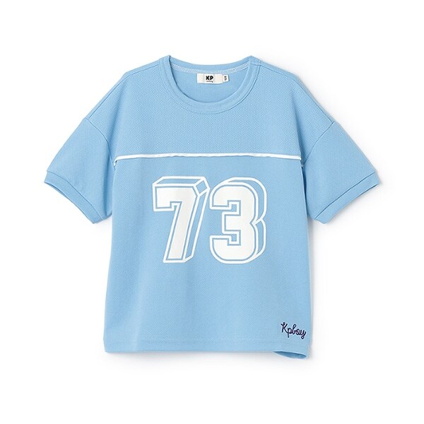 紫外線で色の変わるプリント メッシュキシリトール加工Ｔシャツ
