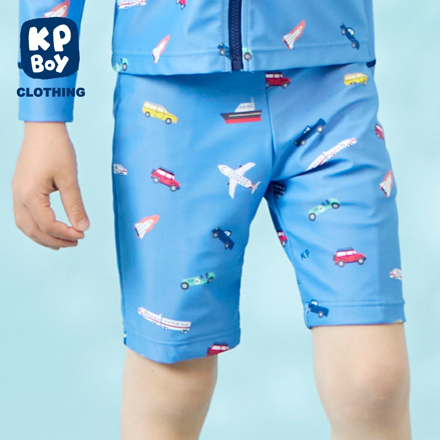 【SWIM】乗り物柄 スイムショーツ