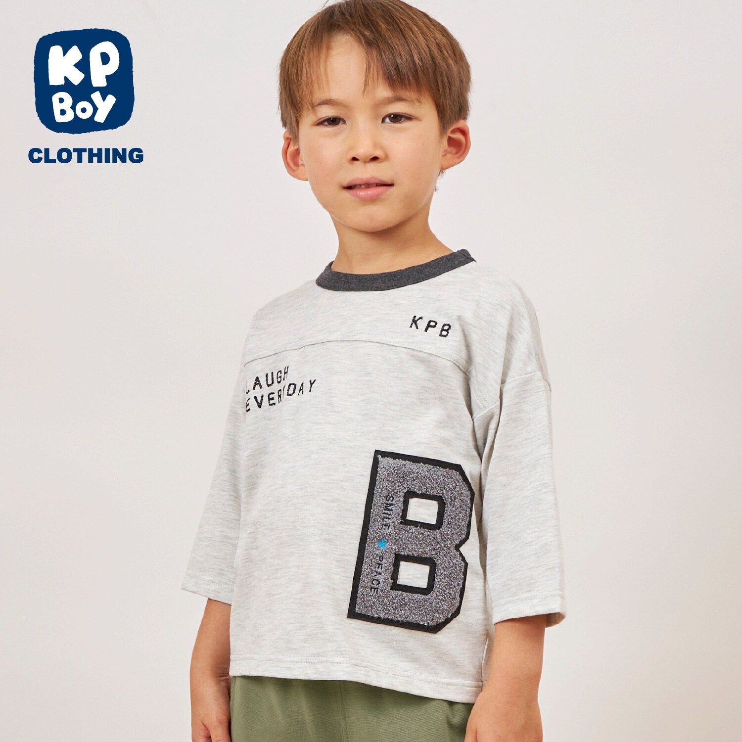 サガラワッペン 7分袖Tシャツ