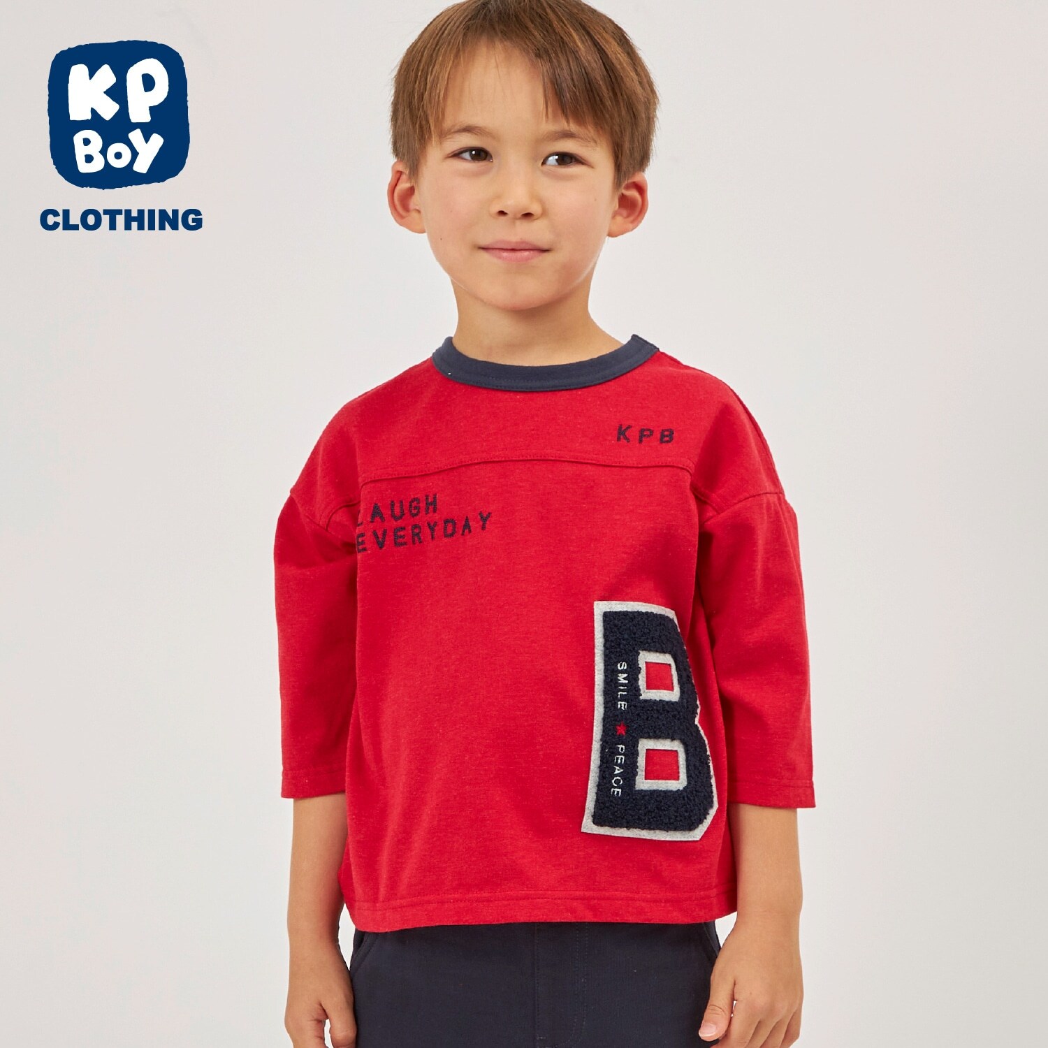 サガラワッペン 7分袖Tシャツ