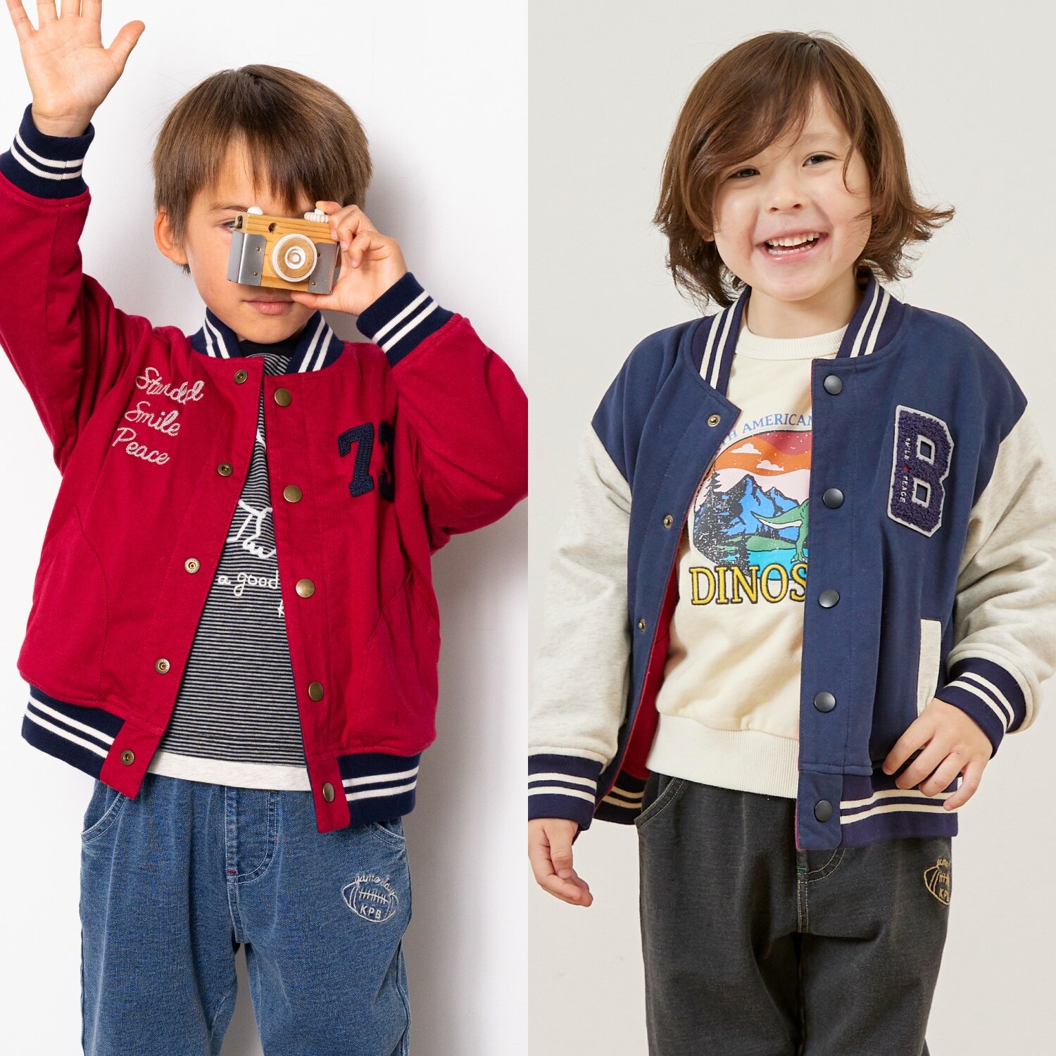 リバーシブル　カットソースタジャン