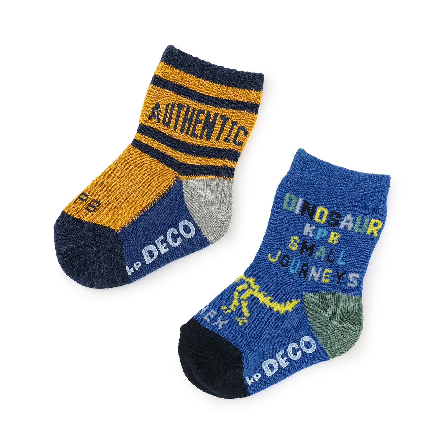 恐竜・ライン 2Pソックス