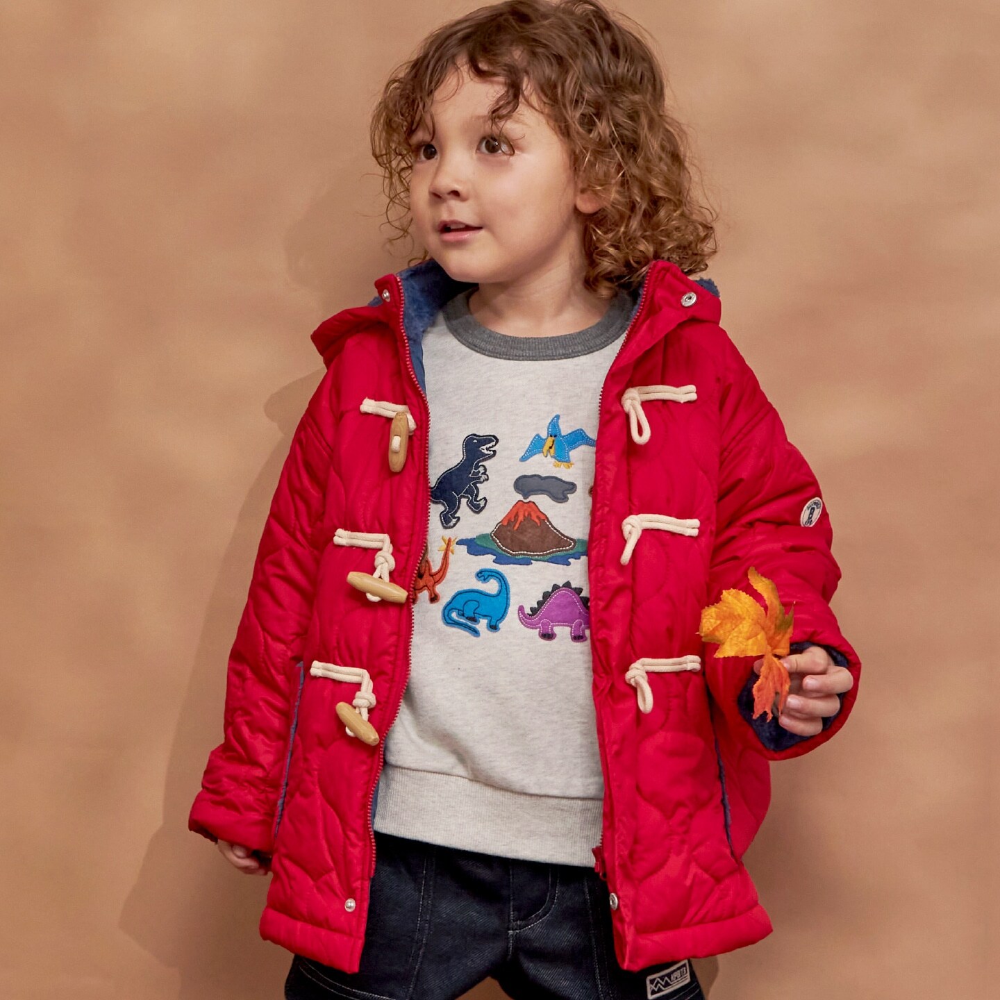 キルティング ダッフルコート