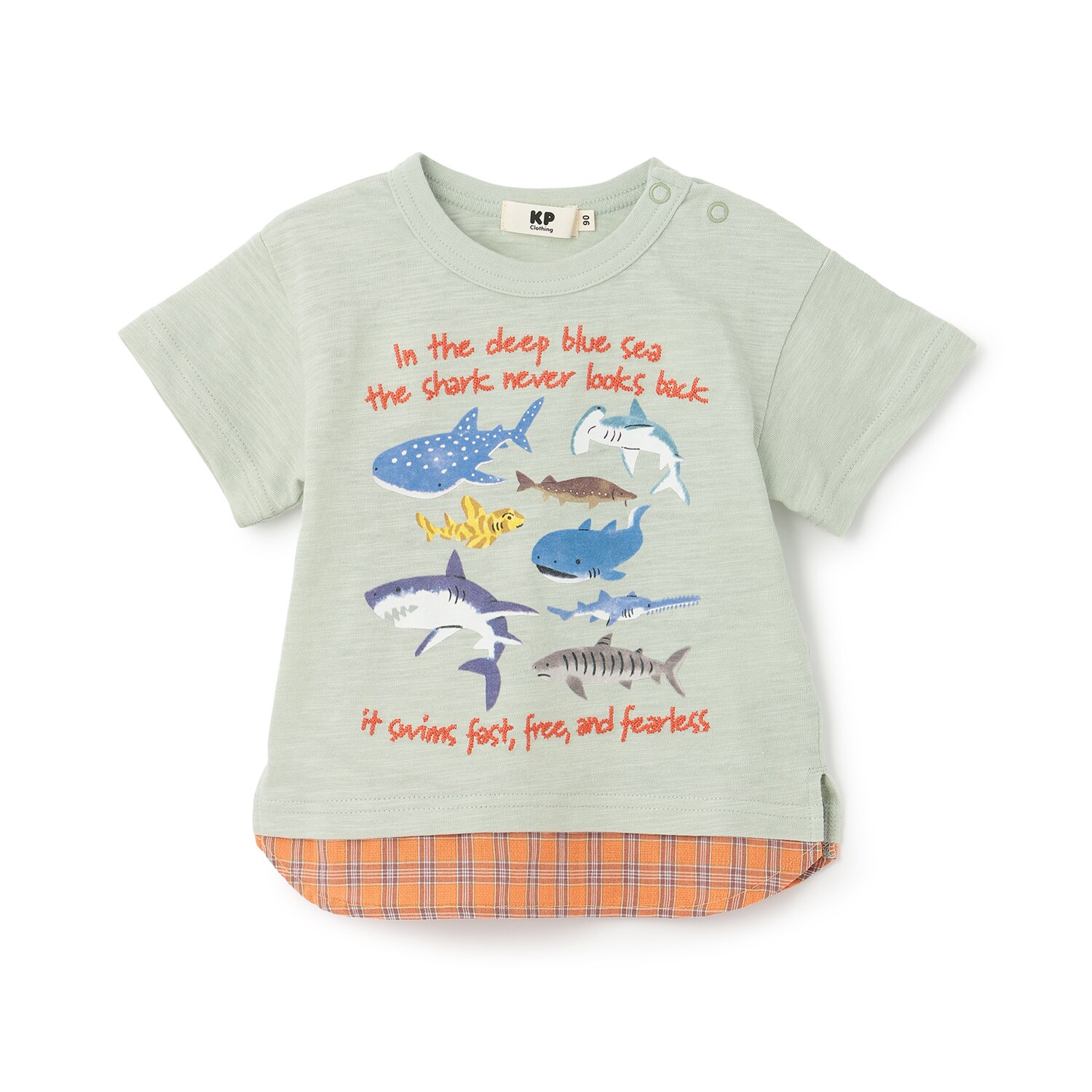 シャークモチーフ Tシャツ