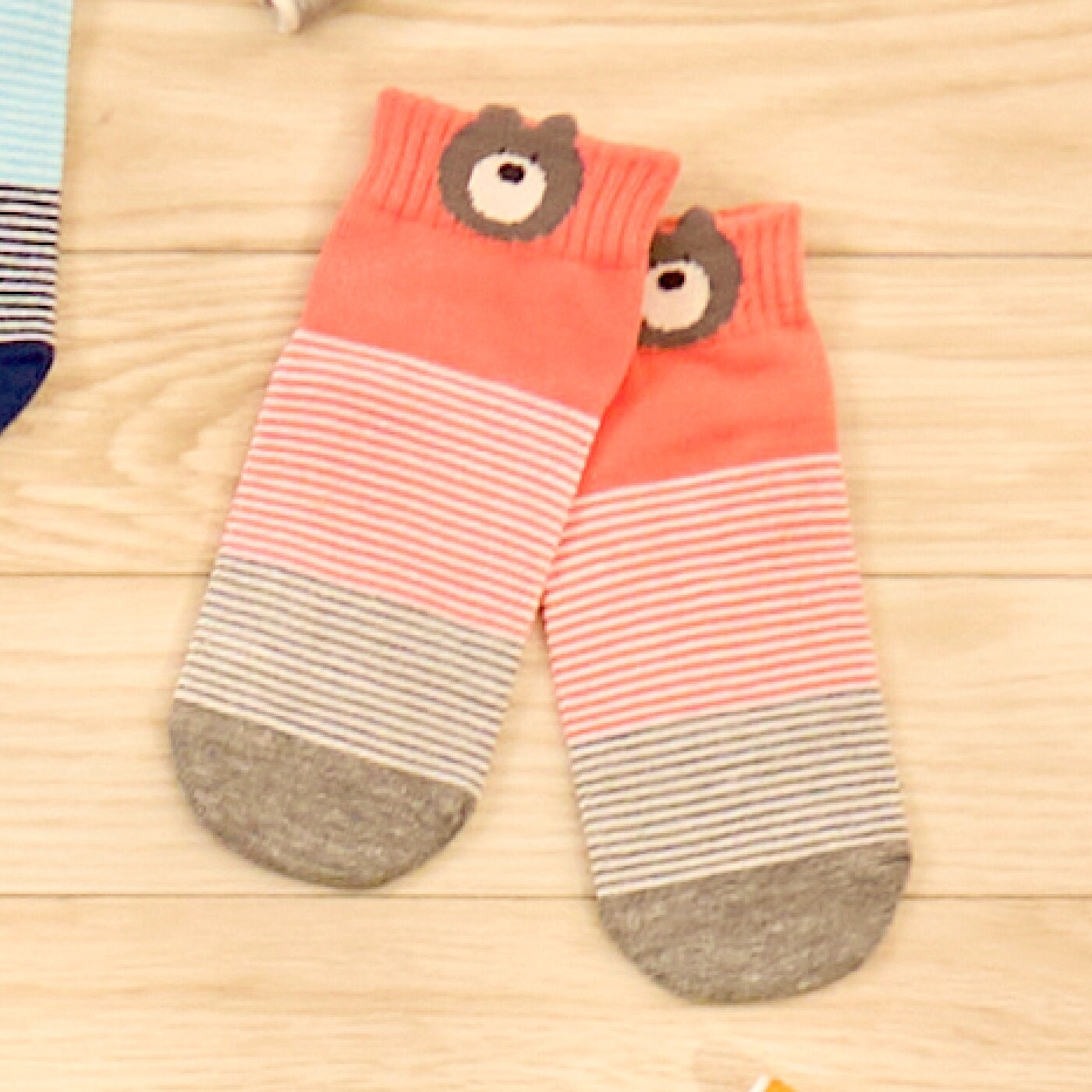 くま スニーカーソックス