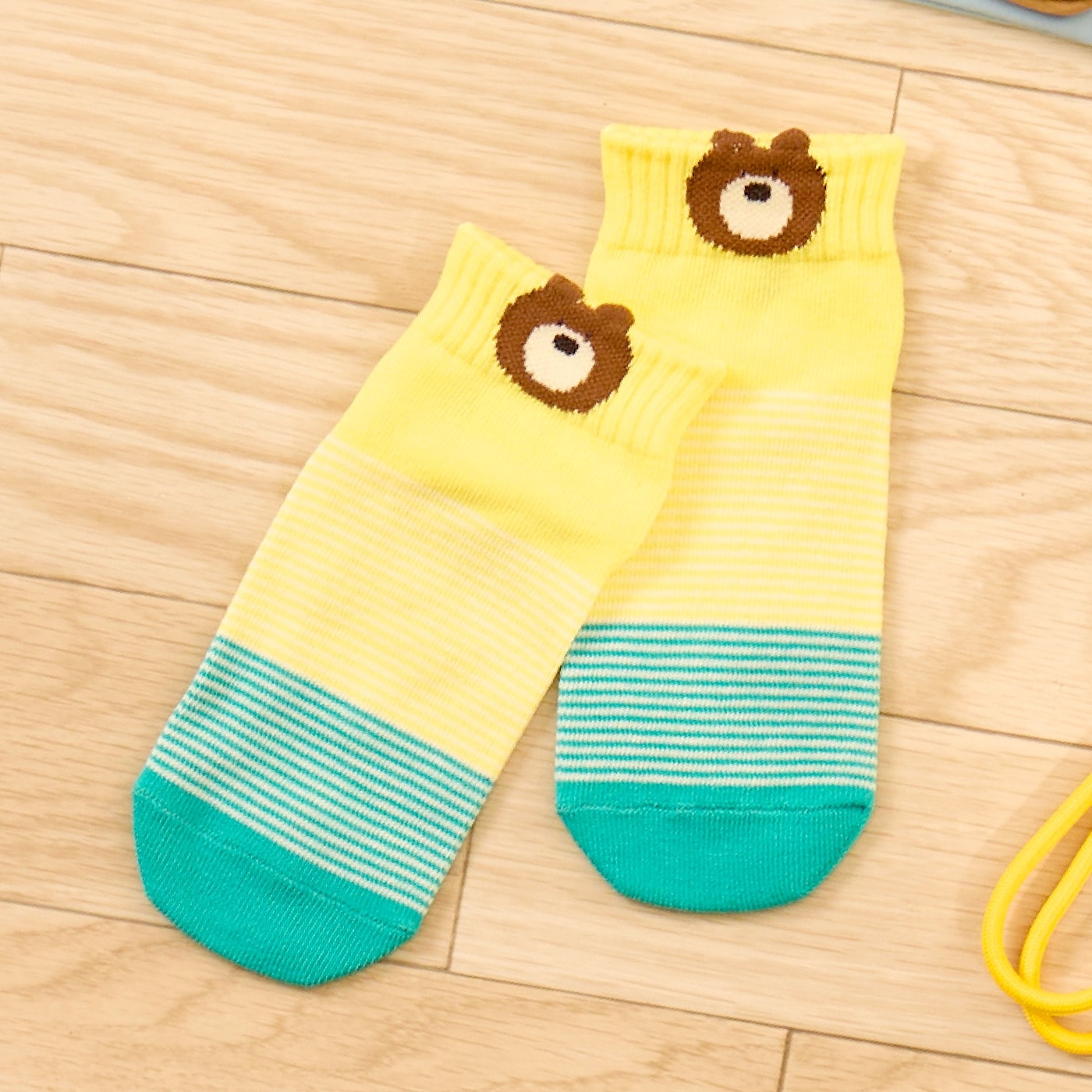 くま スニーカーソックス