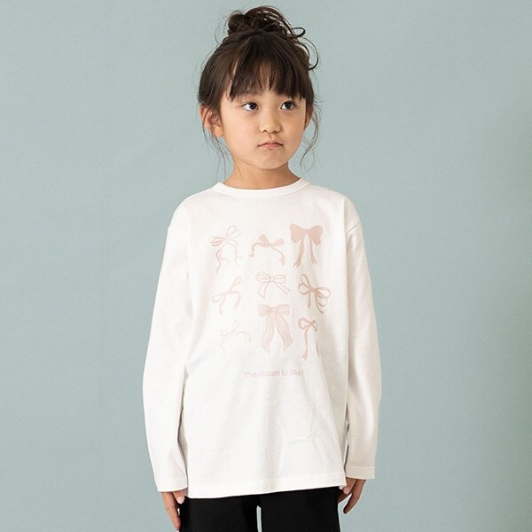 【365D.】アソートプリントAラインロンT