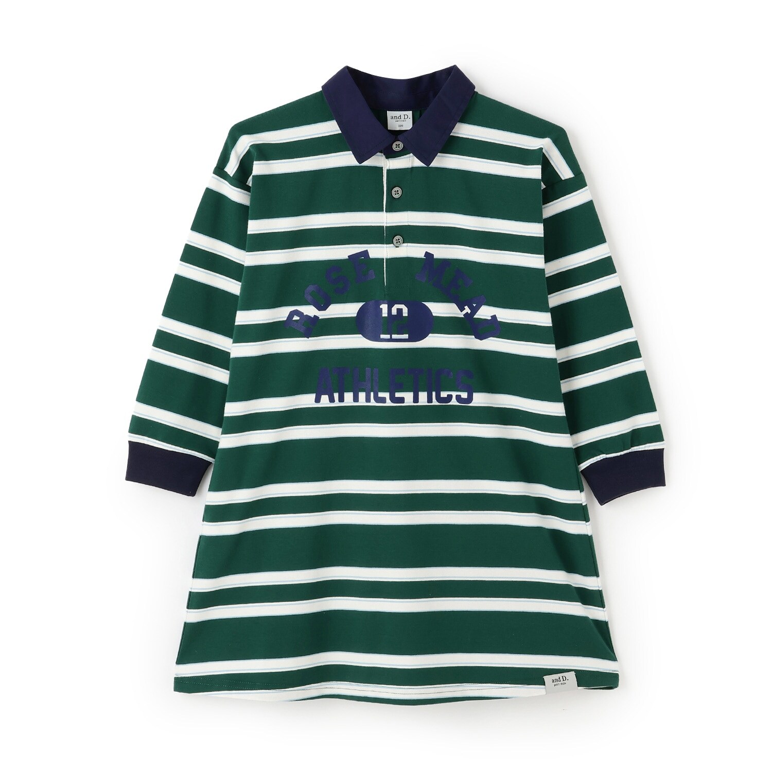 【男女リンク】カレッジプリントラガーワンピ